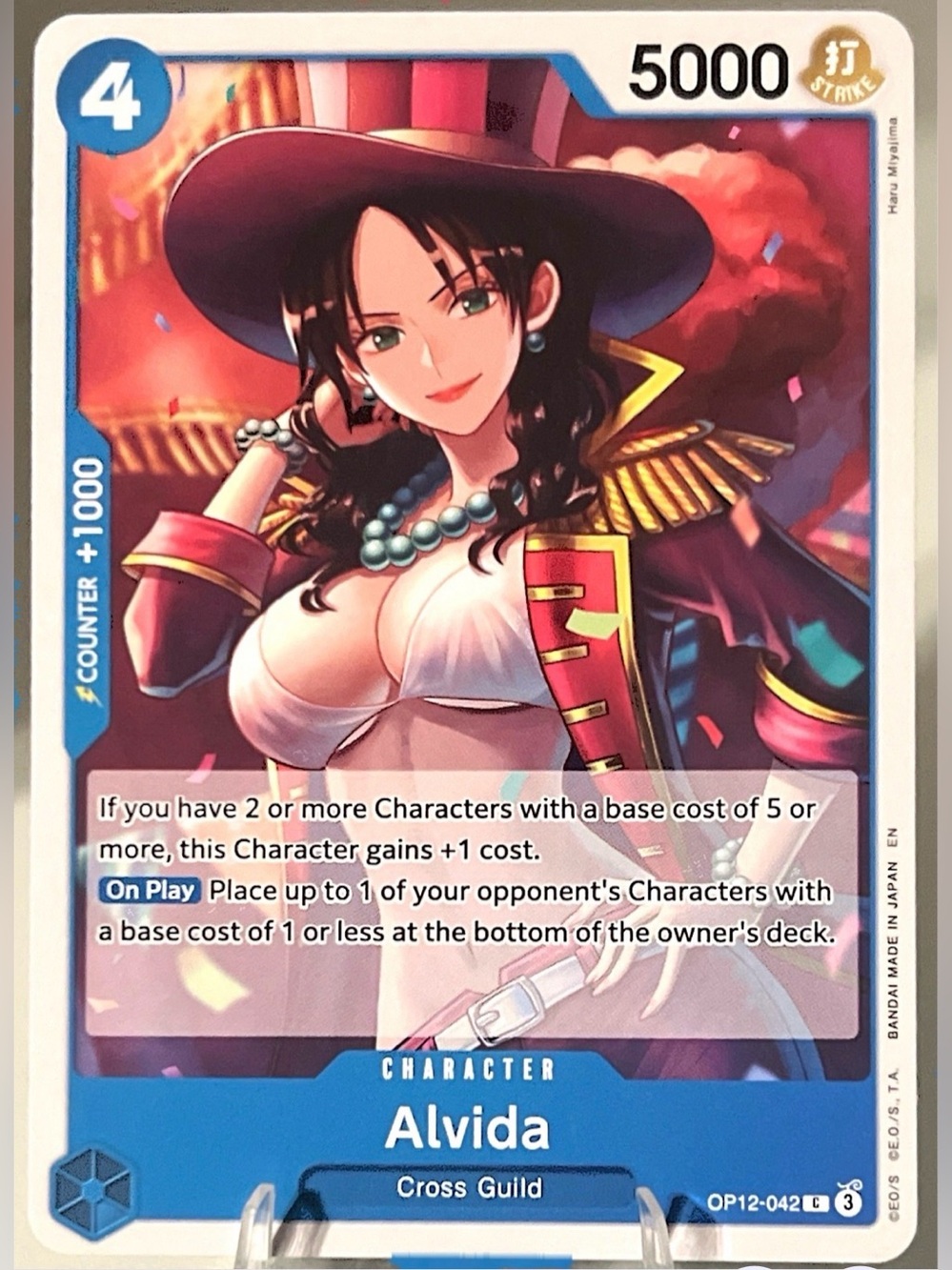 One Piece TCG: Legacy Of The Master  - ALVIDA OP12 - 042 NM